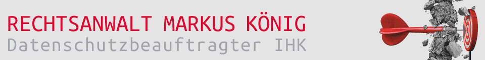 Rechtsanwalt Markus König Logo